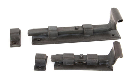 From The Anvil - Beeswax 4" Straight Door Bolt | Sku. 33127 | Trade Door Handles.