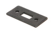 From The Anvil - Beeswax Mortice Plate for 6" Cranked Door Bolt | Sku. 33128R | Trade Door Handles.
