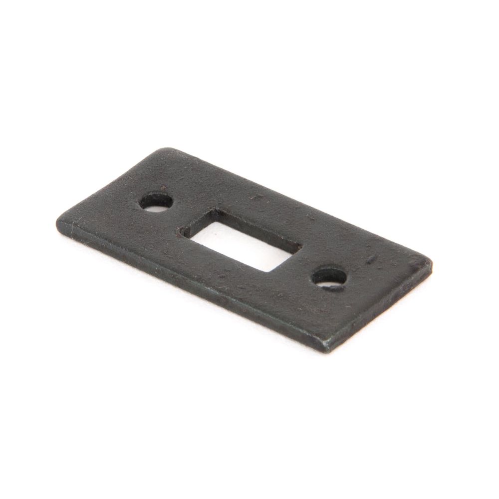 From The Anvil - Beeswax Mortice Plate for 6" Cranked Door Bolt | Sku. 33128R | Trade Door Handles.