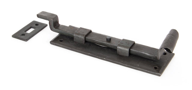 From The Anvil - Beeswax 6" Cranked Door Bolt | Sku. 33128 | Trade Door Handles.