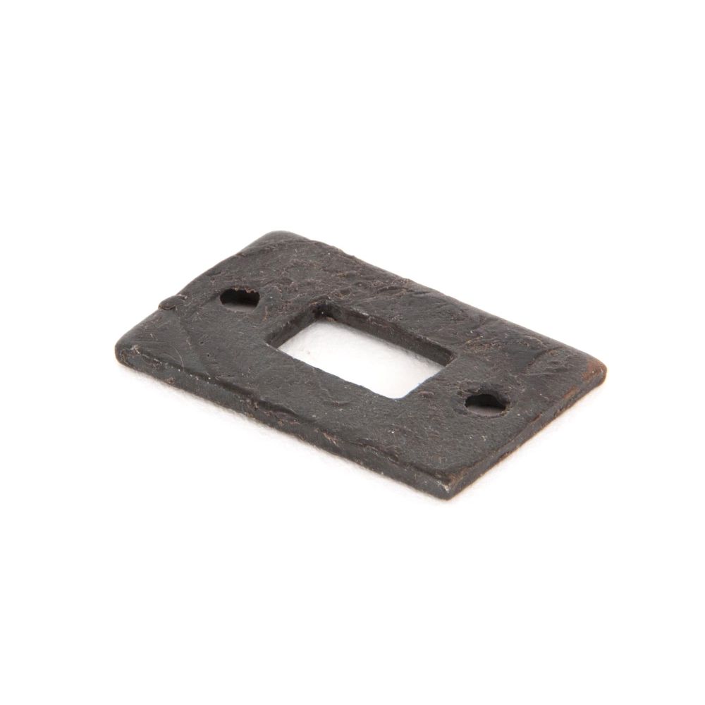 From The Anvil - Beeswax Mortice Plate for 4" Cranked Door Bolt | Sku. 33129R | Trade Door Handles.