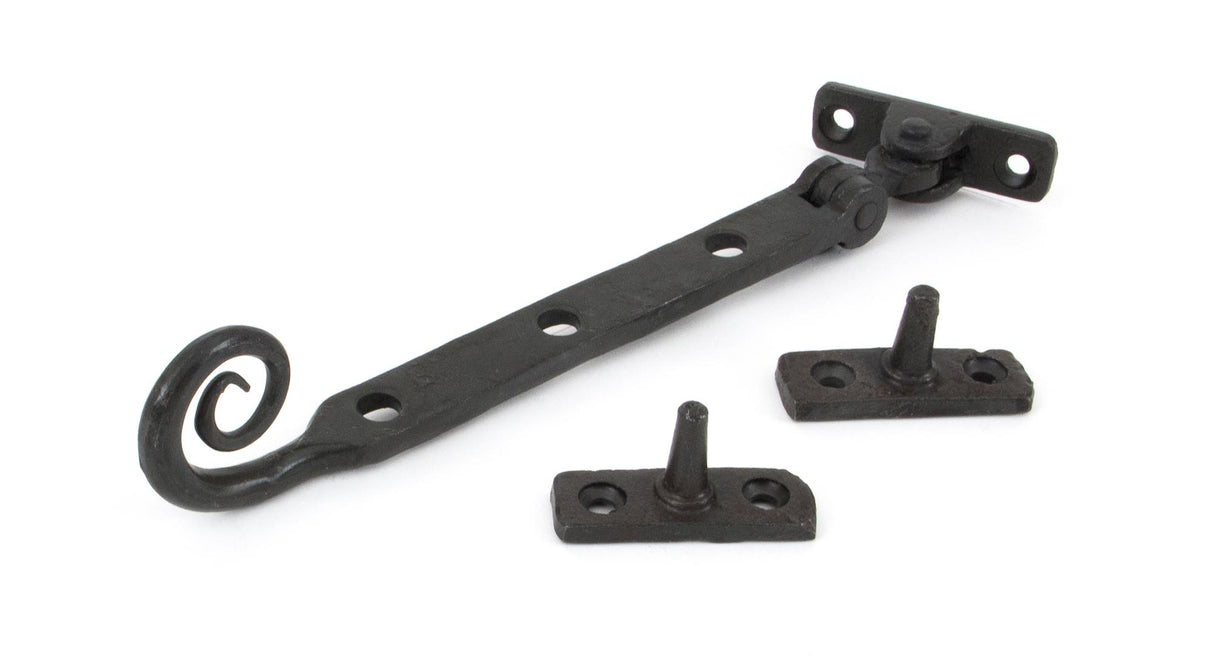 From The Anvil - Beeswax 8" Monkeytail Stay | Sku. 33139 | Trade Door Handles.