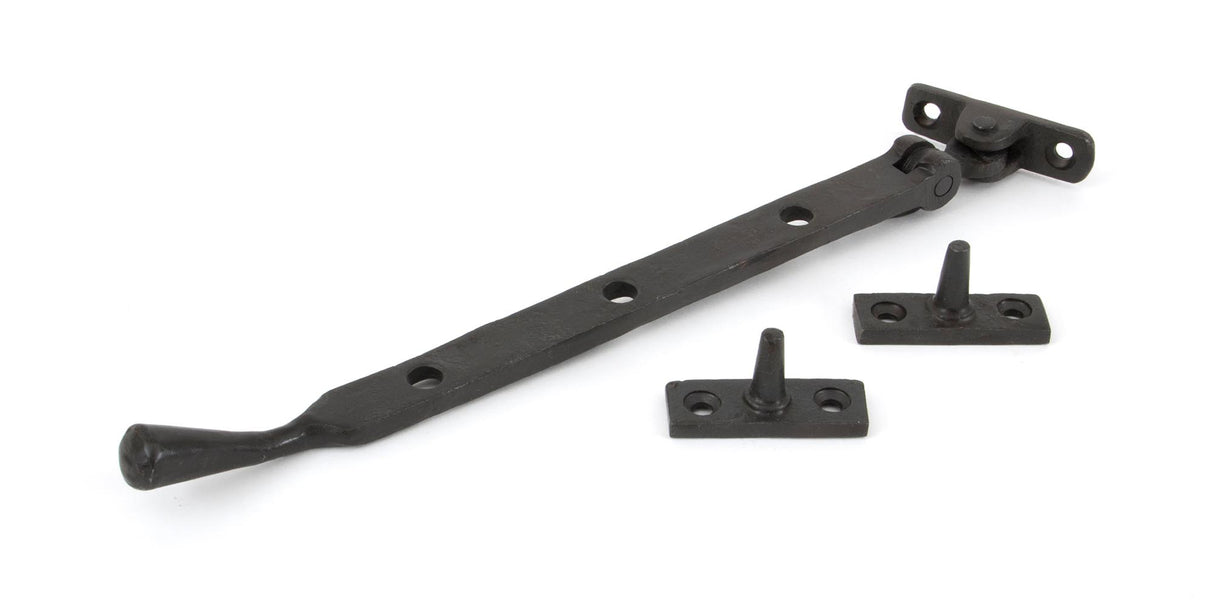 From The Anvil - Beeswax 10" Peardrop Stay | Sku. 33141 | Trade Door Handles.