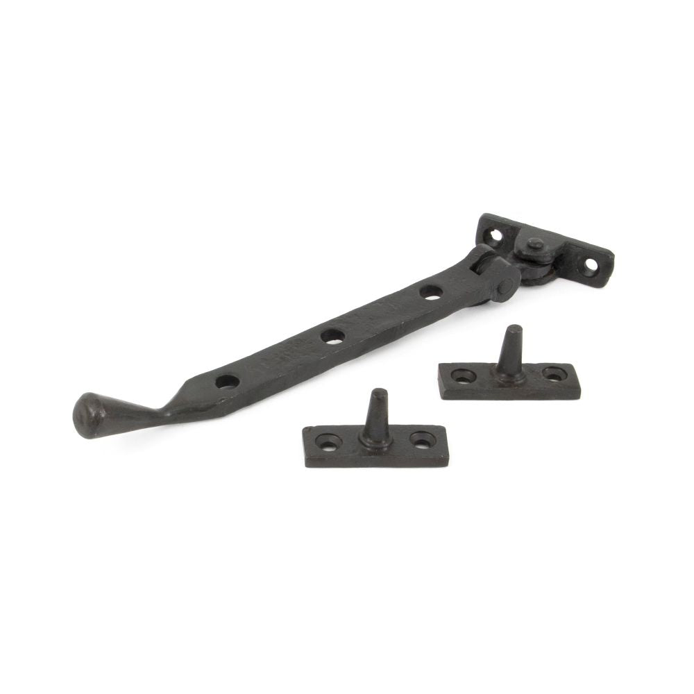 From The Anvil - Beeswax 8" Peardrop Stay | Sku. 33148 | Trade Door Handles.