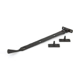 From The Anvil - Beeswax 12" Peardrop Stay | Sku. 33149 | Trade Door Handles.