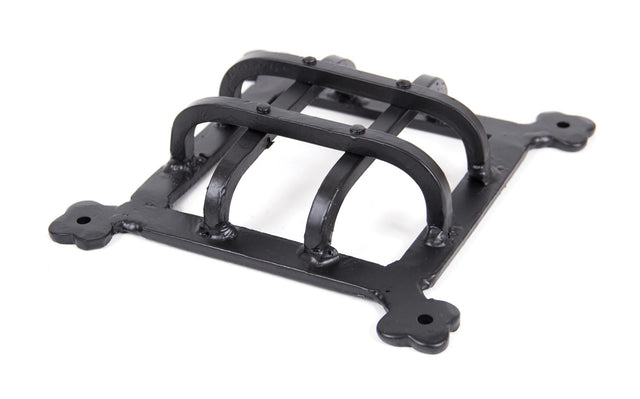 From The Anvil - Black Raised Door Grill | Sku. 33155 | Trade Door Handles.