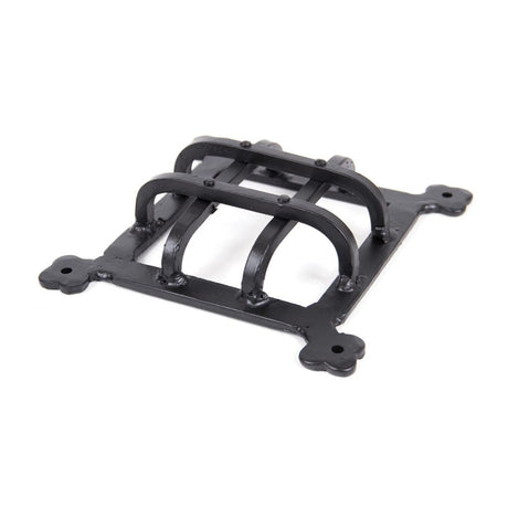 From The Anvil - Black Raised Door Grill | Sku. 33155 | Trade Door Handles.