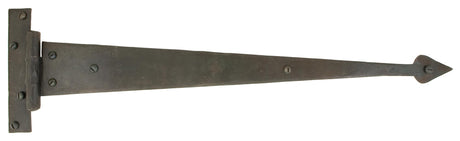 From The Anvil - Beeswax 18" Arrow Head T Hinge (pair) | Sku. 33158 | Trade Door Handles.
