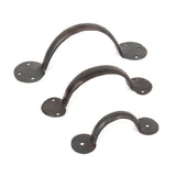 From The Anvil - Beeswax 8" Bean D Handle | Sku. 33167 | Trade Door Handles.