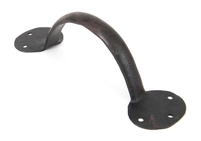 From The Anvil - Beeswax 8" Bean D Handle | Sku. 33167 | Trade Door Handles.