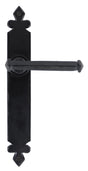From The Anvil - Black Tudor Lever Latch Set | Sku. 33173 | Trade Door Handles.
