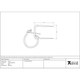 From The Anvil - Black Locking Staple Pin | Sku. 33174 | Trade Door Handles.