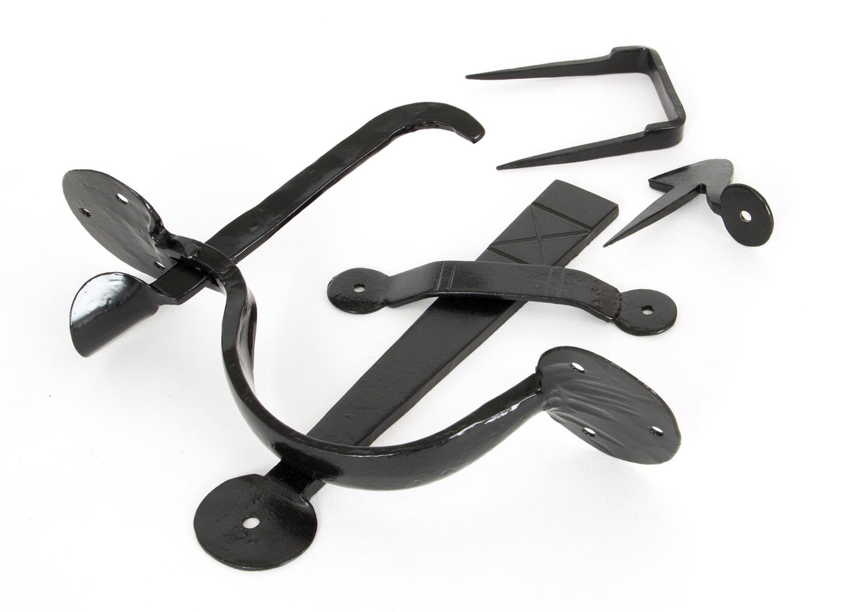 From The Anvil - Black Medium Bean Thumblatch | Sku. 33176 | Trade Door Handles.