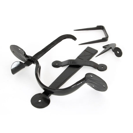 From The Anvil - Black Medium Bean Thumblatch | Sku. 33176 | Trade Door Handles.