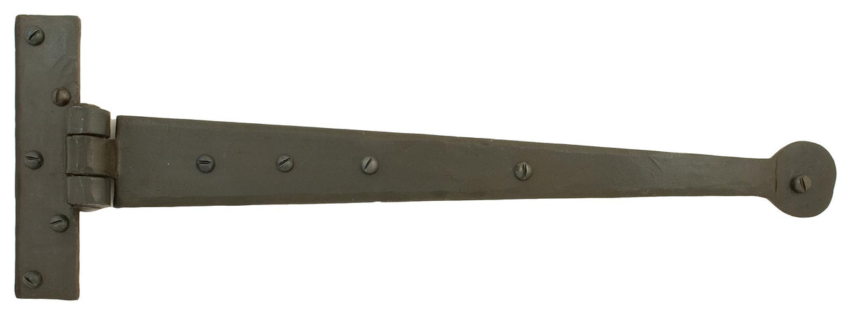 From The Anvil - Beeswax 15" Penny End T Hinge (pair) | Sku. 33184 | Trade Door Handles.