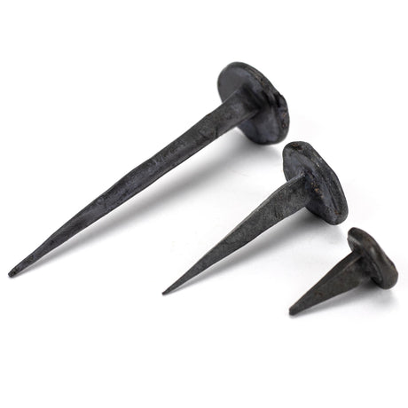 From The Anvil - Beeswax 1" Handmade Nail (16mm HD DIA) | Sku. 33191 | Trade Door Handles.