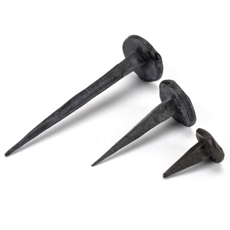 From The Anvil - Beeswax 1" Handmade Nail (20mm HD DIA) | Sku. 33192 | Trade Door Handles.