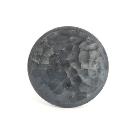 From The Anvil - Beeswax Hammered Cabinet Knob - Small | Sku. 33196 | Trade Door Handles.