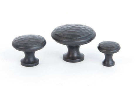 From The Anvil - Beeswax Hammered Cabinet Knob - Large | Sku. 33198 | Trade Door Handles.