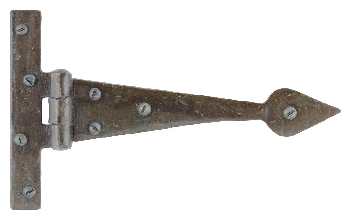 From The Anvil - Beeswax 6" Arrow Head T Hinge (pair) | Sku. 33207 | Trade Door Handles.