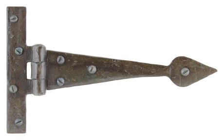 From The Anvil - Beeswax 6" Arrow Head T Hinge (pair) | Sku. 33207 | Trade Door Handles.