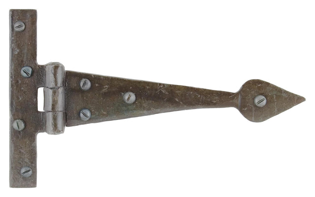 From The Anvil - Beeswax 6" Arrow Head T Hinge (pair) | Sku. 33207 | Trade Door Handles.