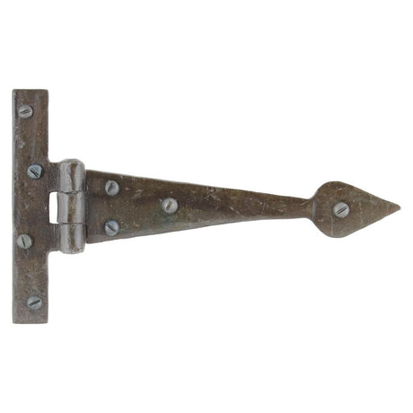 From The Anvil - Beeswax 6" Arrow Head T Hinge (pair) | Sku. 33207 | Trade Door Handles.