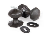 From The Anvil - Beeswax Octagonal Mortice/Rim Knob Set | Sku. 33228 | Trade Door Handles.
