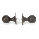 From The Anvil - Beeswax Round Mortice/Rim Knob Set | Sku. 33230 | Trade Door Handles.