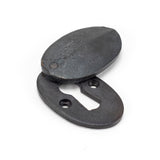 From The Anvil - Beeswax Oval Escutcheon & Cover | Sku. 33232 | Trade Door Handles.