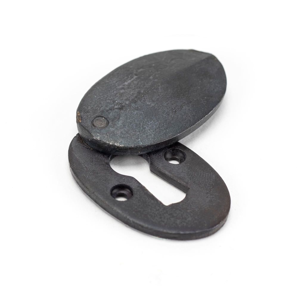 From The Anvil - Beeswax Oval Escutcheon & Cover | Sku. 33232 | Trade Door Handles.