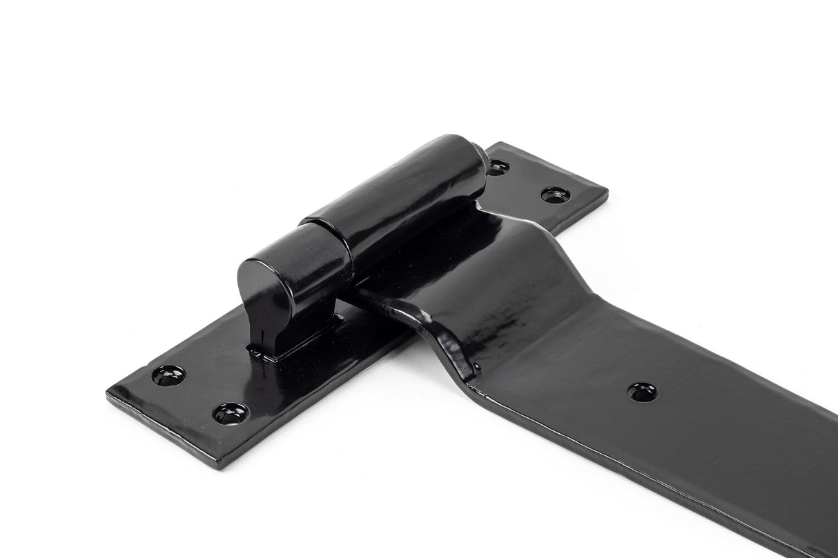 From The Anvil - Black 35" Hook & Band Hinge - Cranked (pair) | Sku. 33234 | Trade Door Handles.