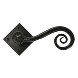 From The Anvil - Black Monkeytail Lever on Rose Set (Diamond) | Sku. 33235 | Trade Door Handles.