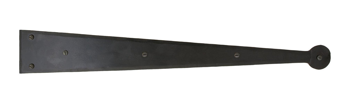 From The Anvil - Black 18" Penny End Hinge Front (pair) | Sku. 33238 | Trade Door Handles.