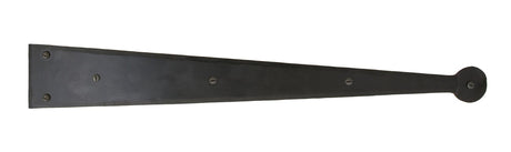 From The Anvil - Black 18" Penny End Hinge Front (pair) | Sku. 33238 | Trade Door Handles.