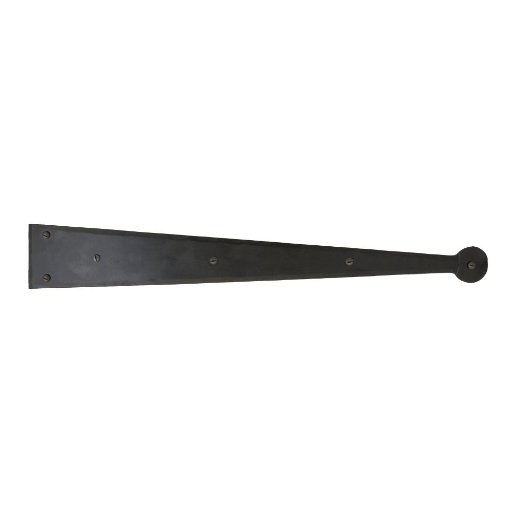 From The Anvil - Black 18" Penny End Hinge Front (pair) | Sku. 33238 | Trade Door Handles.