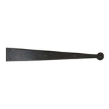 From The Anvil - Black 18" Penny End Hinge Front (pair) | Sku. 33238 | Trade Door Handles.