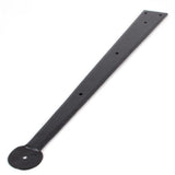 From The Anvil - Black 18" Penny End Hinge Front (pair) | Sku. 33238 | Trade Door Handles.