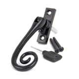 From The Anvil - Black Slim Monkeytail Espag - RH | Sku. 33242 | Trade Door Handles.