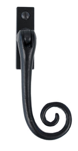 From The Anvil - Black Slim Monkeytail Espag - RH | Sku. 33242 | Trade Door Handles.
