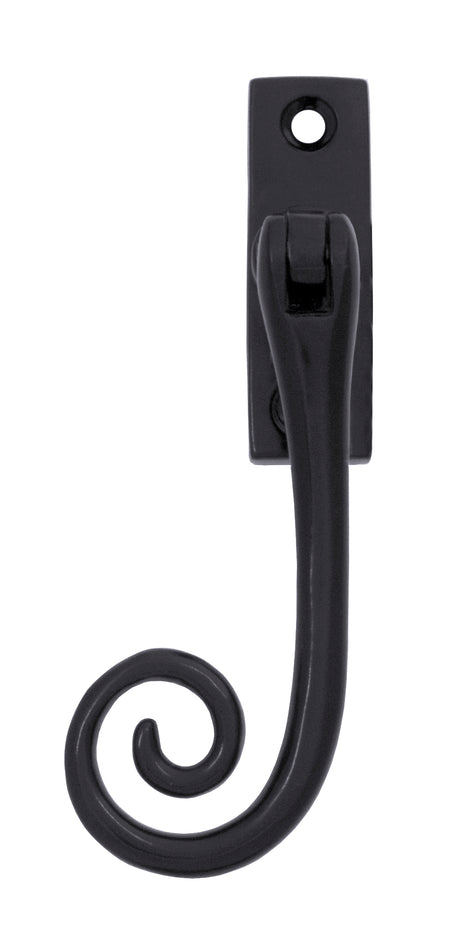 From The Anvil - Black Slim Monkeytail Espag - LH | Sku. 33243 | Trade Door Handles.