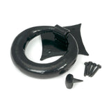 From The Anvil - Black Ring Door Knocker | Sku. 33245 | Trade Door Handles.