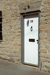 From The Anvil - Black Pear Shaped Door Knocker | Sku. 33246 | Trade Door Handles.