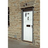 From The Anvil - Black Pear Shaped Door Knocker | Sku. 33246 | Trade Door Handles.