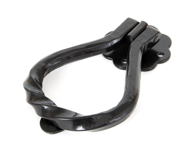 From The Anvil - Black Pear Shaped Door Knocker | Sku. 33246 | Trade Door Handles.