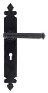 From The Anvil - Black Tudor Lever Lock Set | Sku. 33247 | Trade Door Handles.