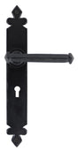 From The Anvil - Black Tudor Lever Lock Set | Sku. 33247 | Trade Door Handles.