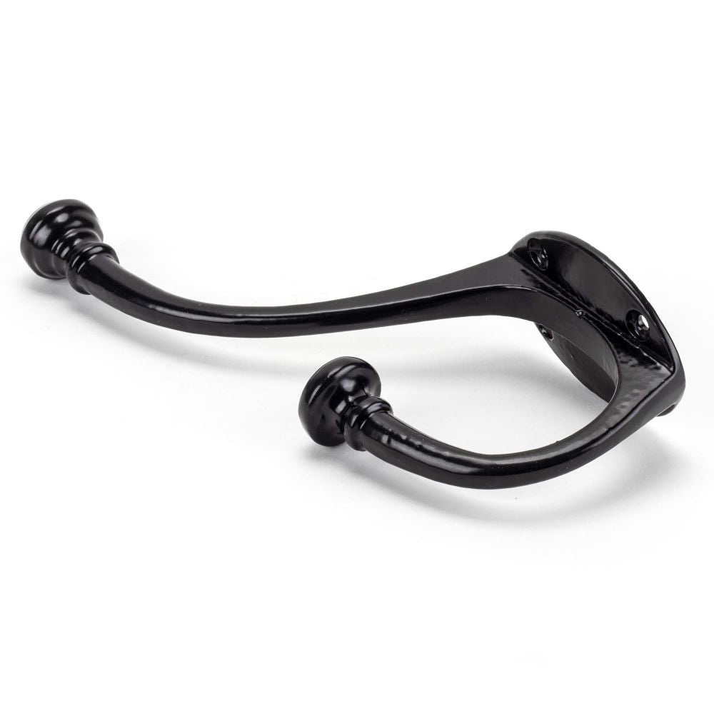 From The Anvil - Black 7 3/4" Hat & Coat Hook | Sku. 33249 | Trade Door Handles.