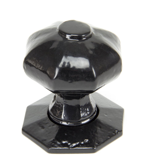 From The Anvil - Black Octagonal Mortice/Rim Knob Set | Sku. 33250 | Trade Door Handles.