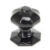 From The Anvil - Black Octagonal Mortice/Rim Knob Set | Sku. 33250 | Trade Door Handles.